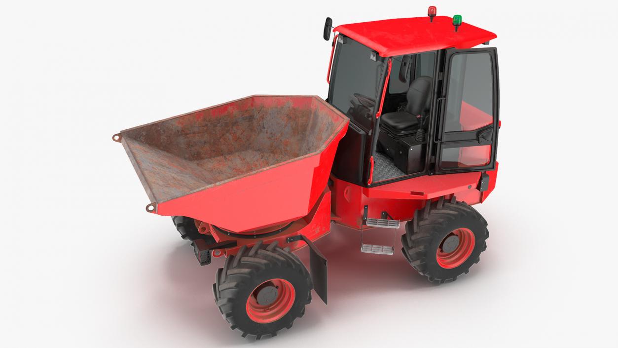 Cabbed Dumper Generic Dirty 3D