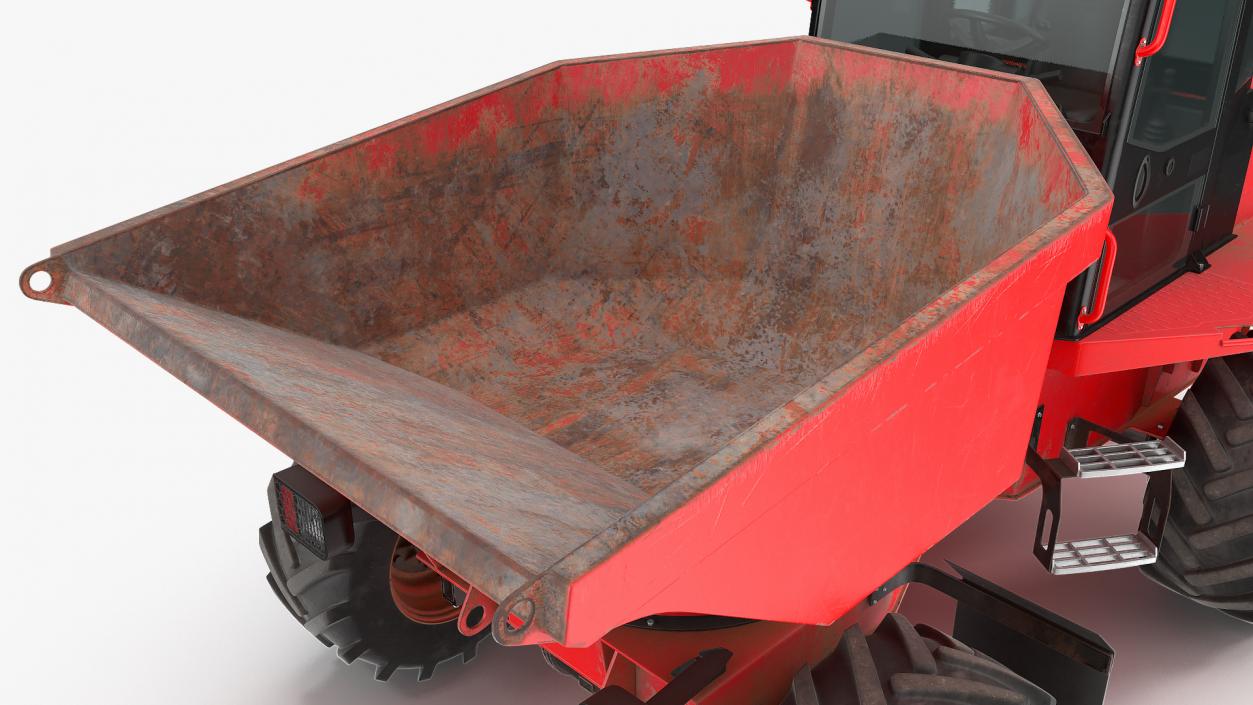 Cabbed Dumper Generic Dirty 3D