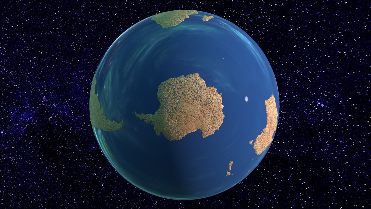 Planet Drought 3D model