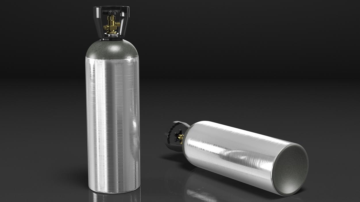 3D model Beverage Gas Supplies Cylinder