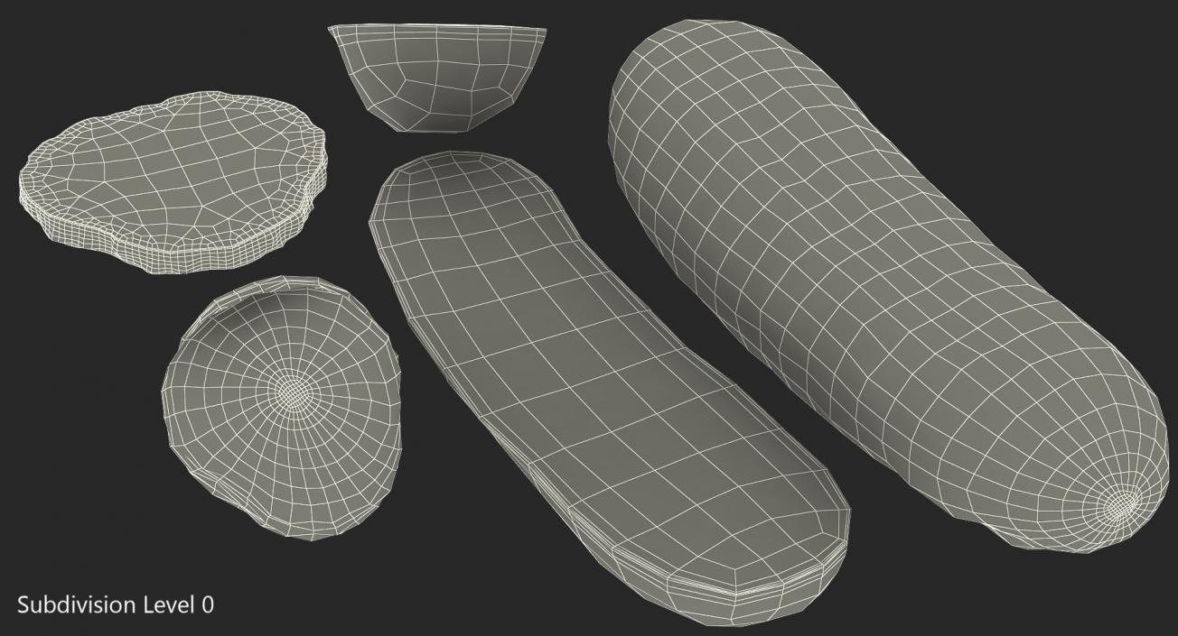 Cucumber Collection 3D model