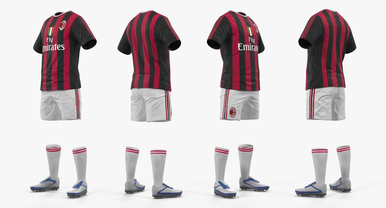 3D Soccer Uniforms Collection 2 model