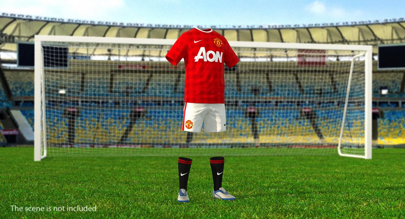 3D Soccer Uniforms Collection 2 model