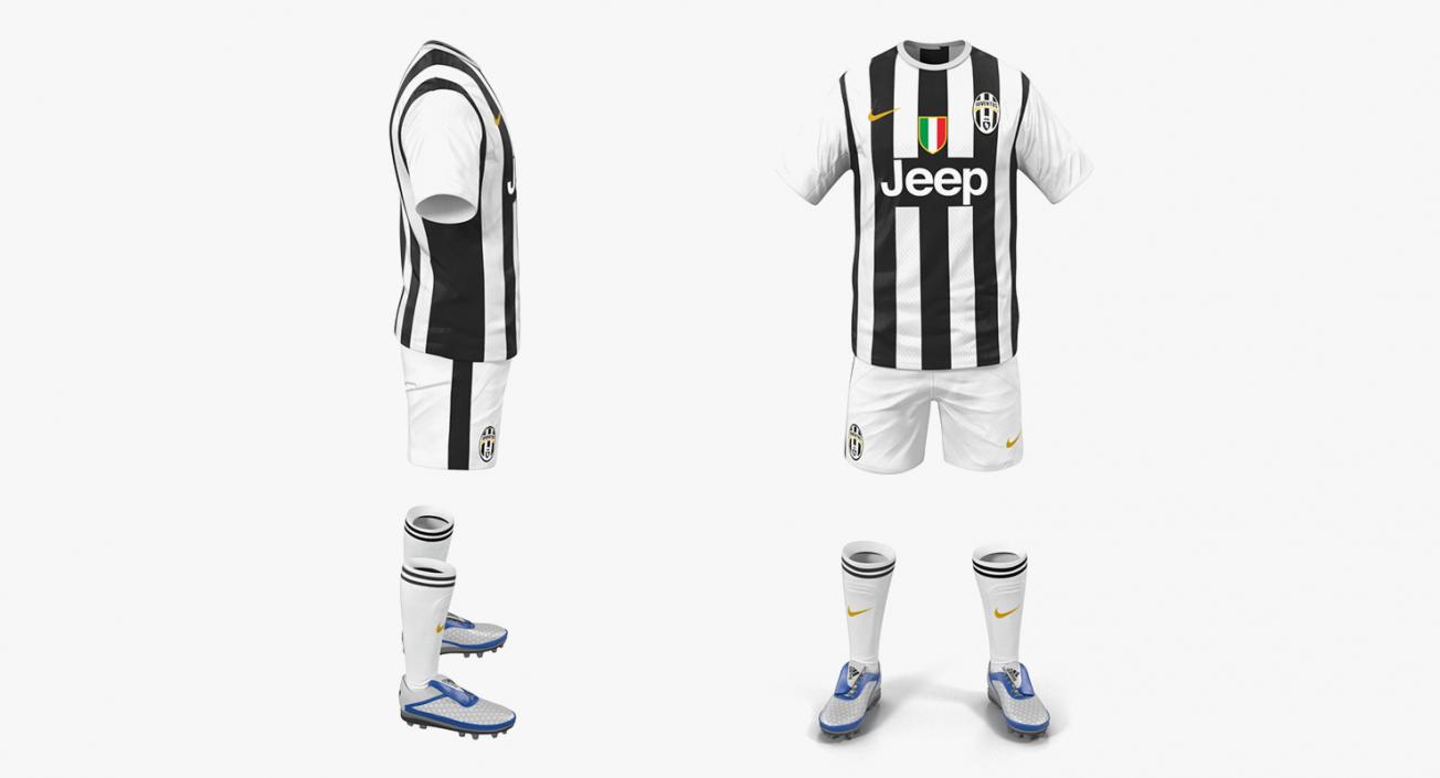 3D Soccer Uniforms Collection 2 model