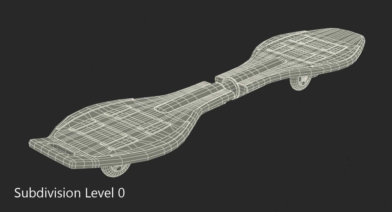 3D model Snakeboard