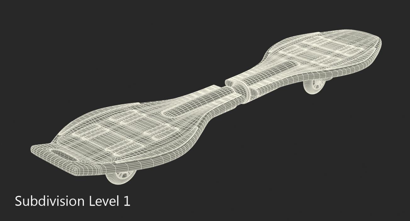 3D model Snakeboard