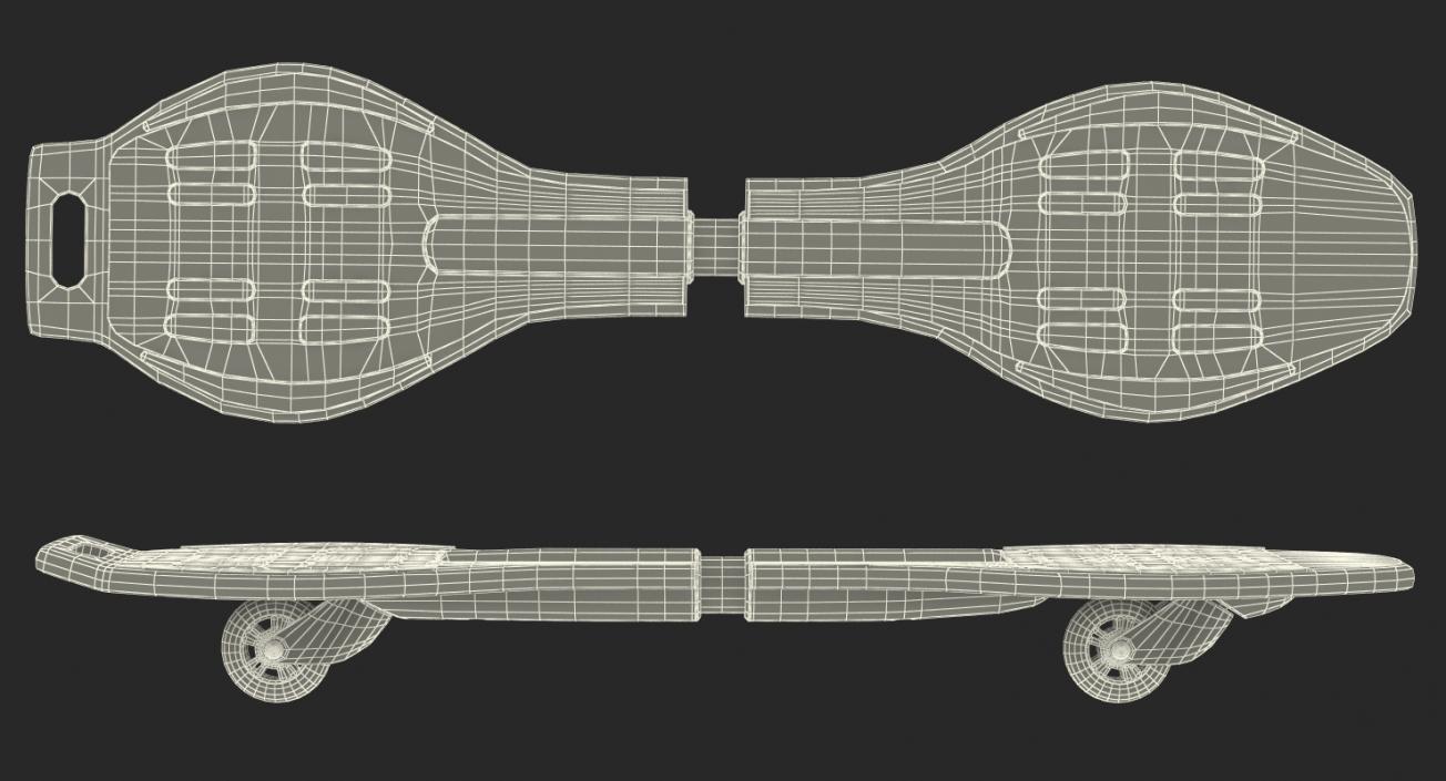 3D model Snakeboard