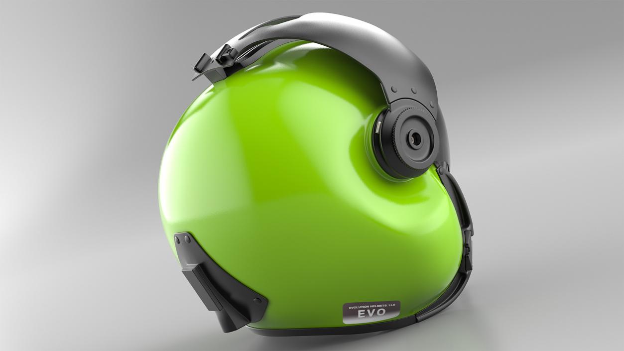 Evolution 252 Flight Helmet 3D