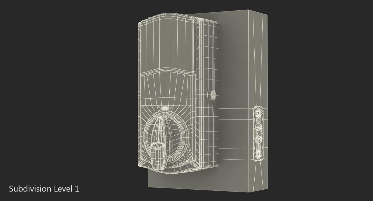 3D Smart Lock Kwikset model