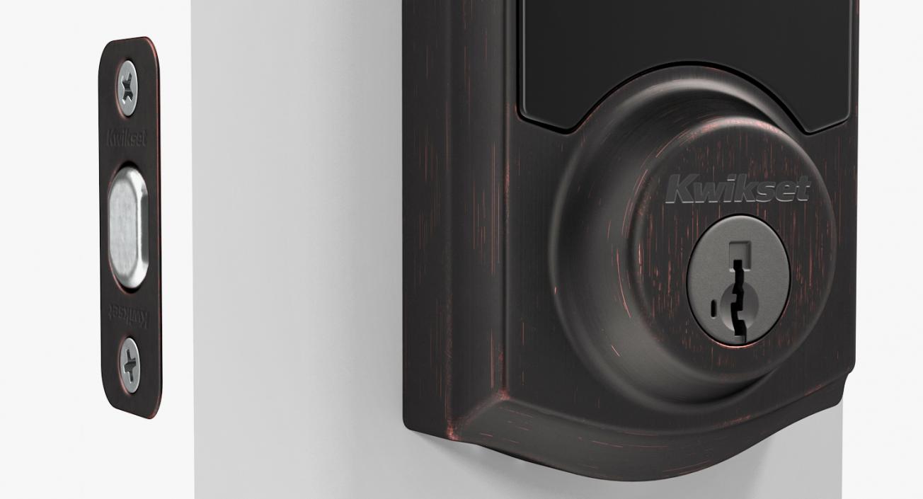 3D Smart Lock Kwikset model