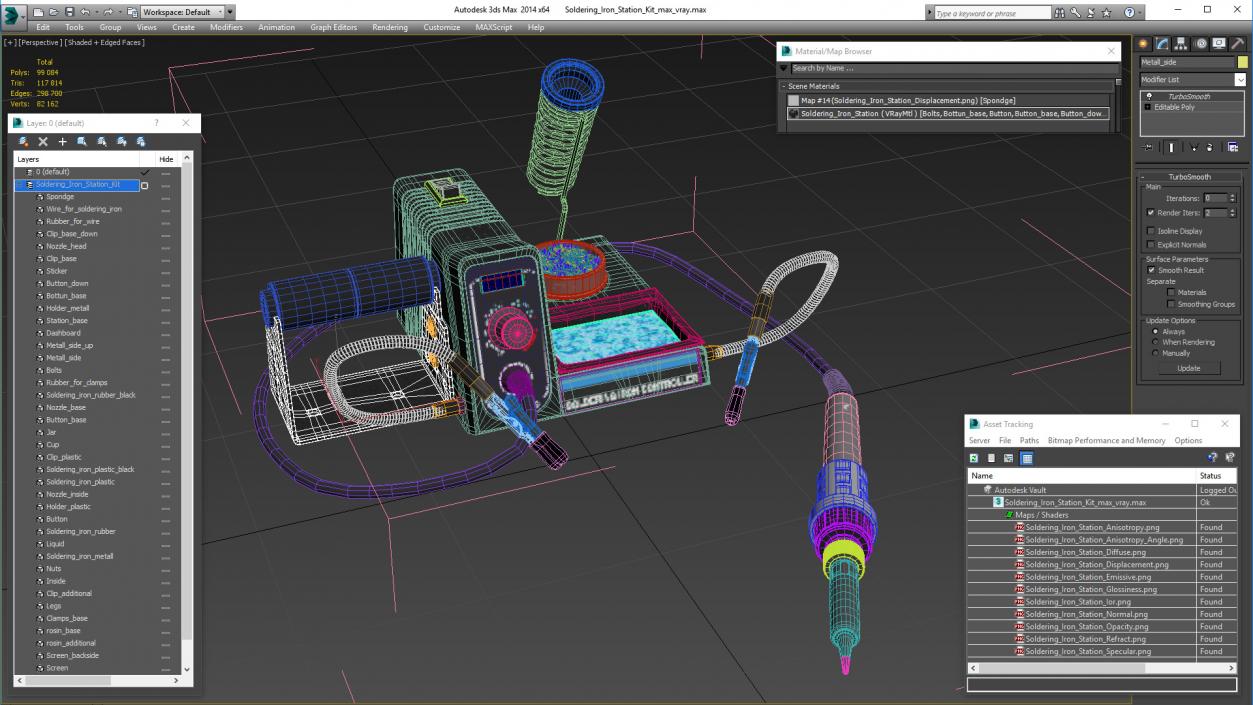 3D Soldering Iron Station Kit