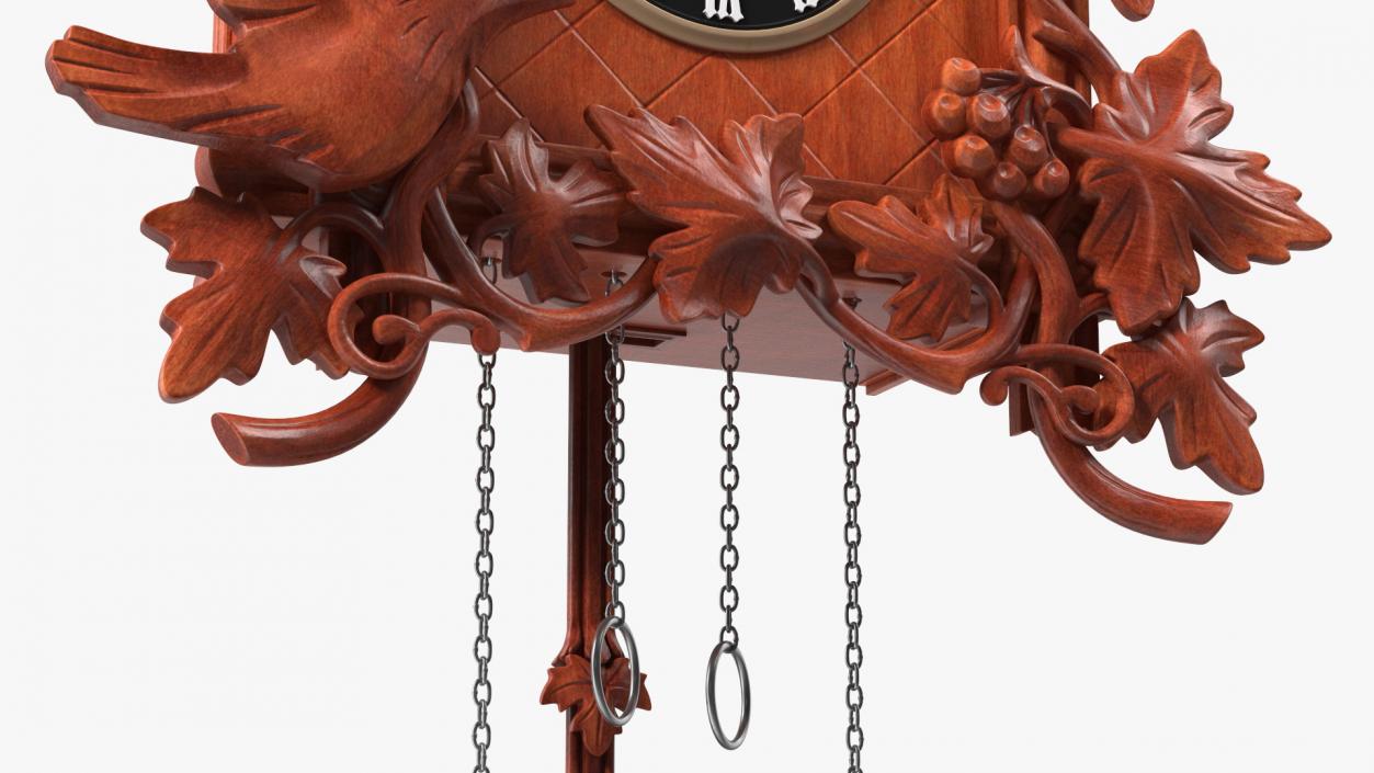 3D Rigged Cuckoo Clocks Collection