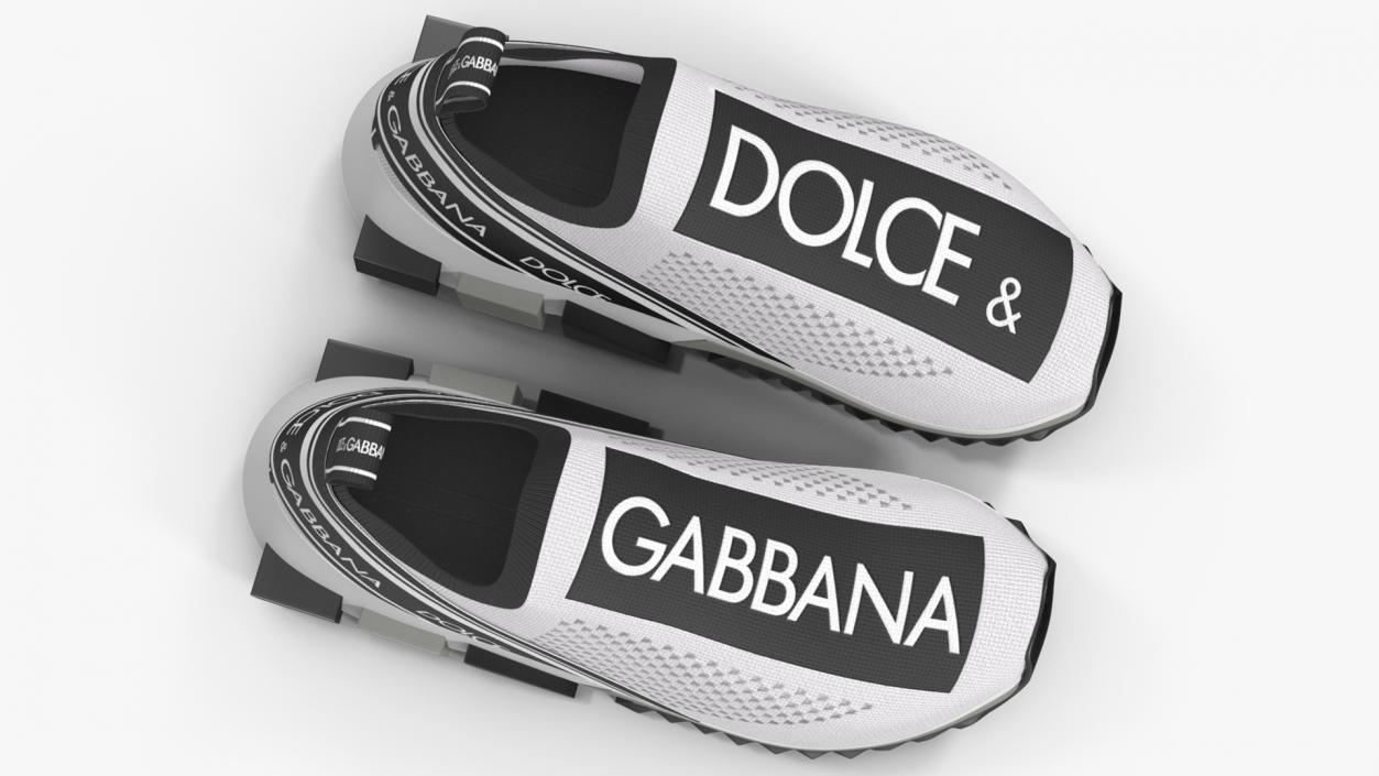 Sneakers Dolce Gabbana Sorrento White 3D