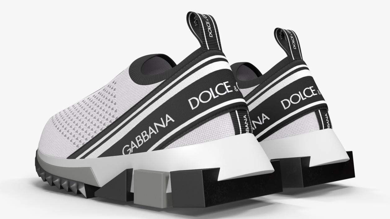 Sneakers Dolce Gabbana Sorrento White 3D