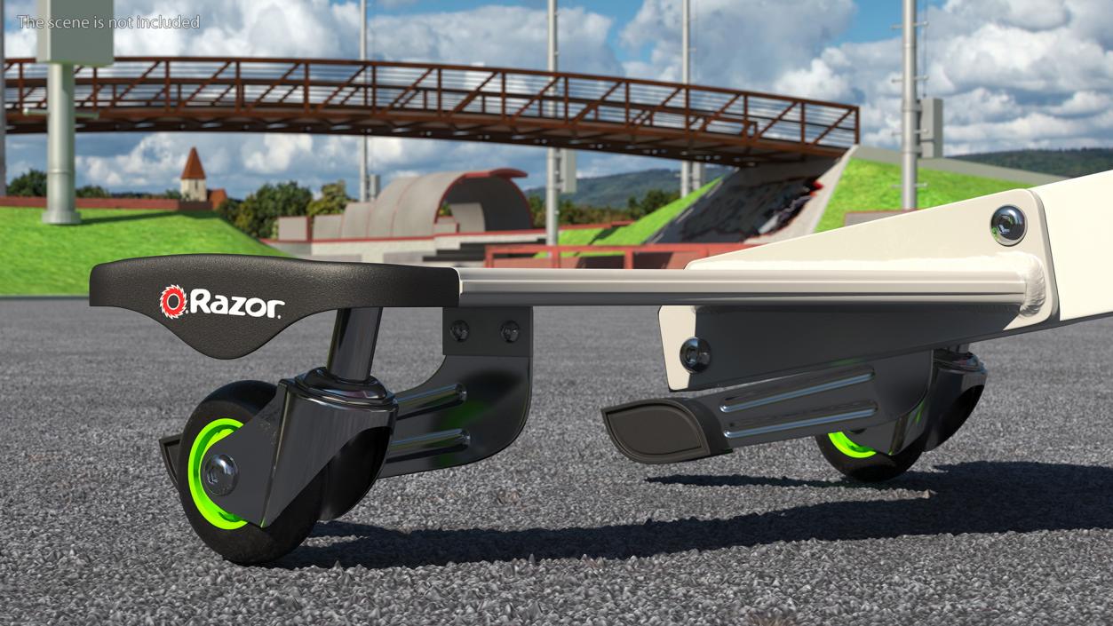 Razor PowerWing DLX Scooter 3D