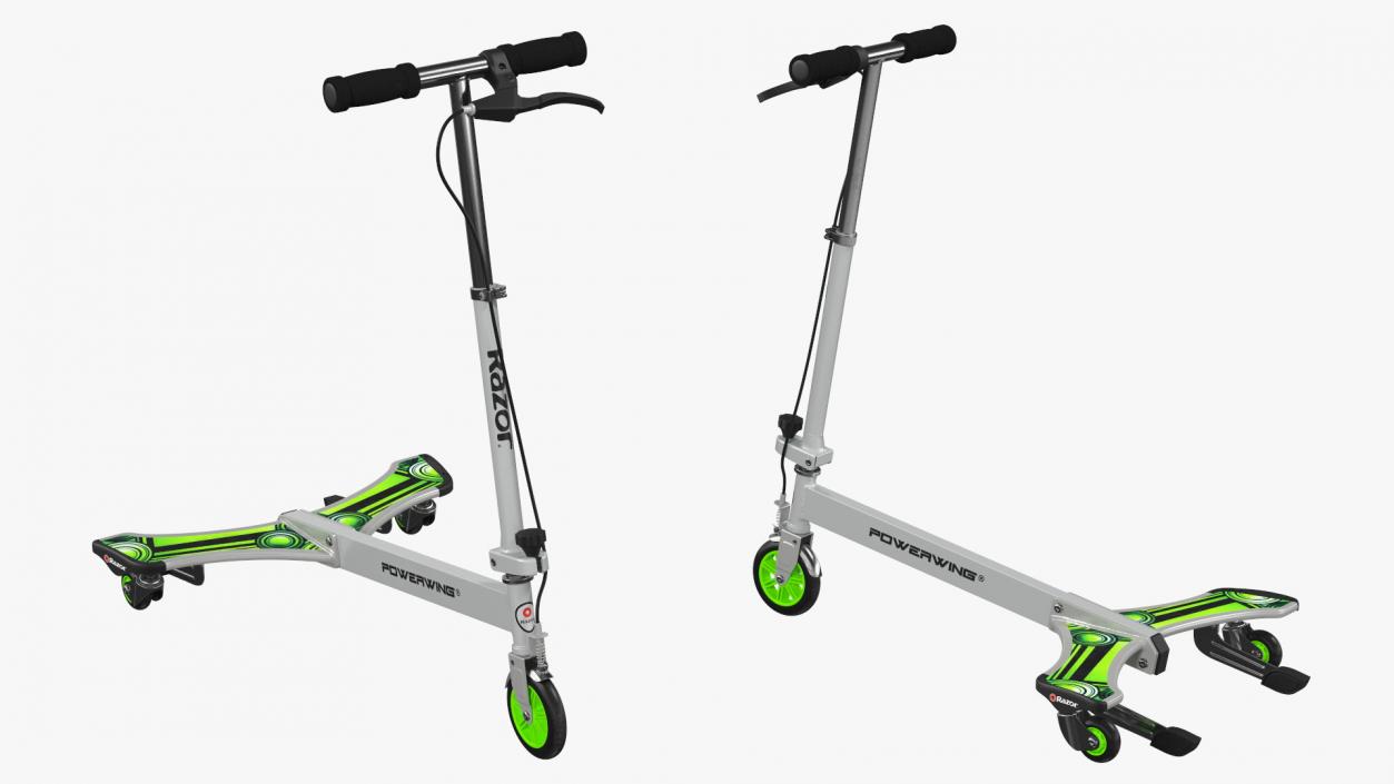 Razor PowerWing DLX Scooter 3D