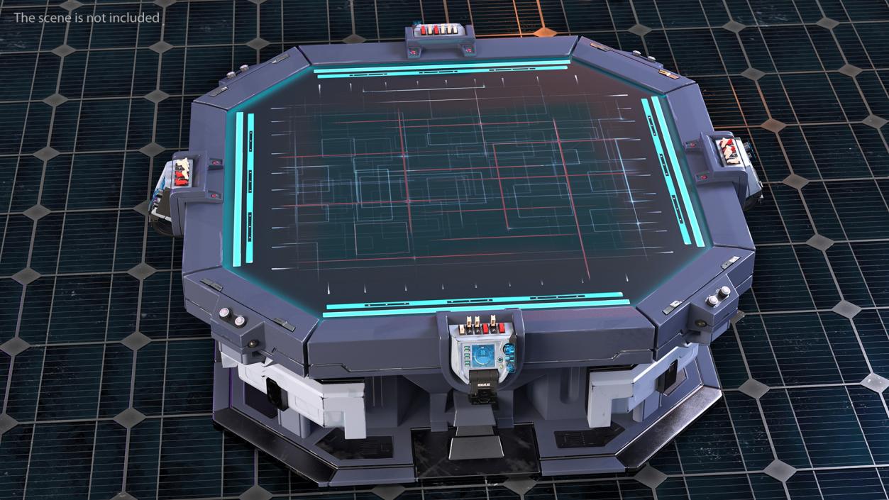 Hologram Table 3D model