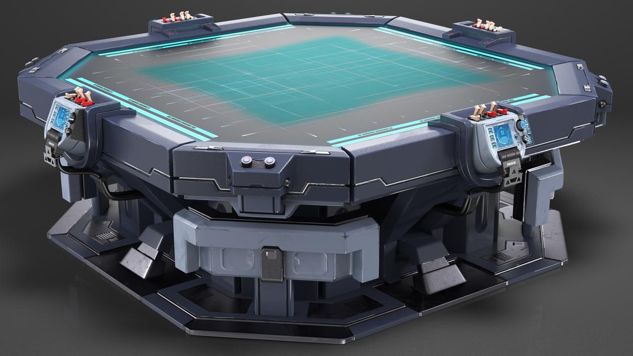 Hologram Table 3D model