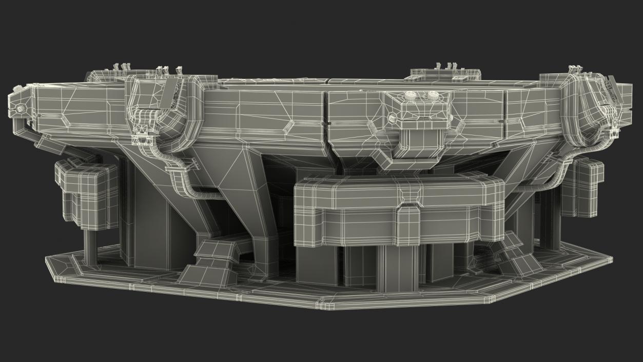 Hologram Table 3D model