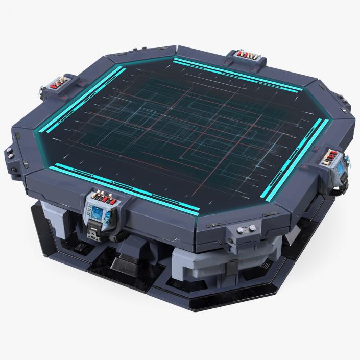 Hologram Table 3D model