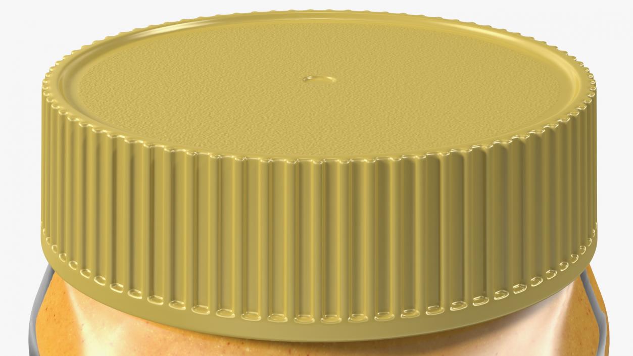 3D model Creamy Peanut Butter