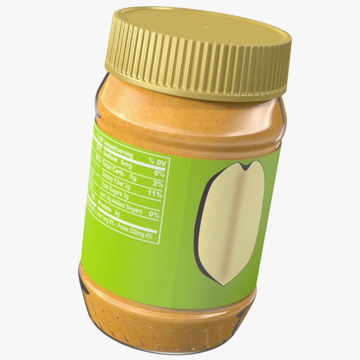 3D model Creamy Peanut Butter