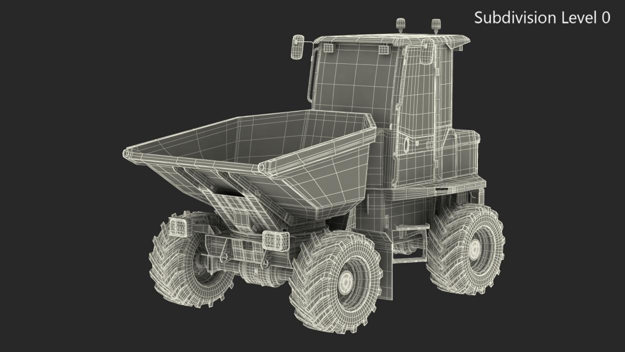 3D Cabbed Dumper Generic