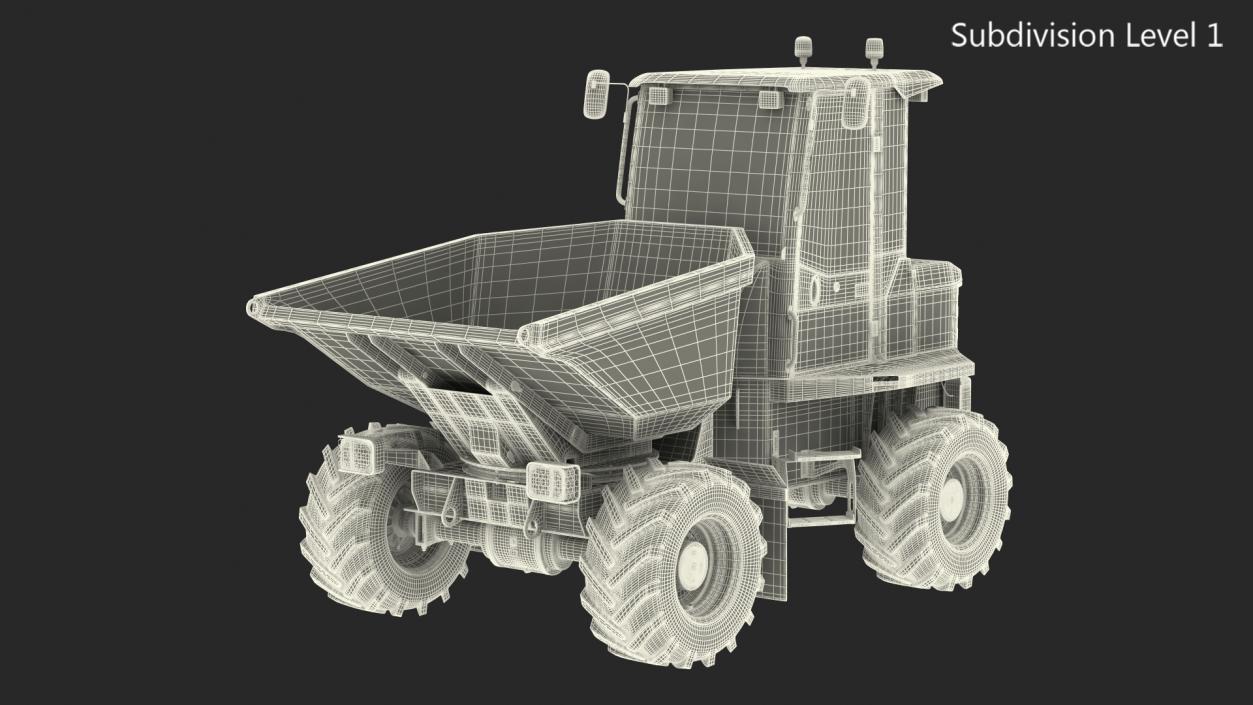 3D Cabbed Dumper Generic