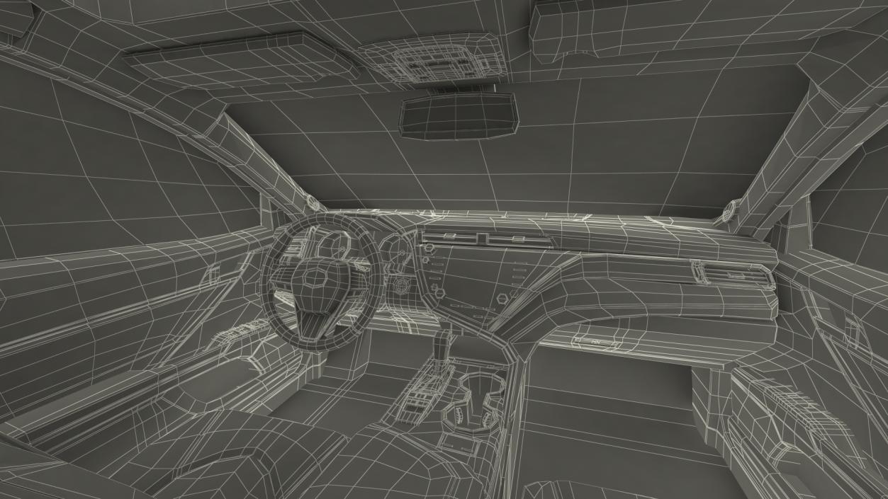 Wheel Alignment Equipment with Car 3D model