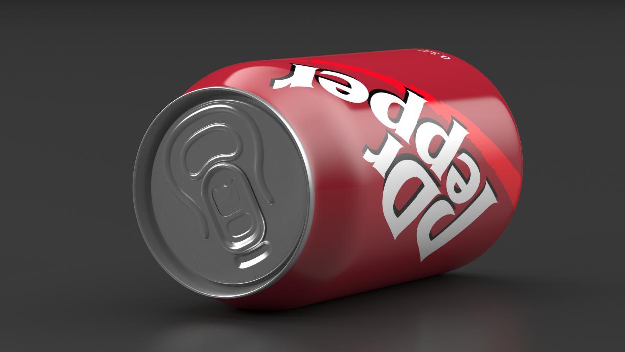 Refreshing Carbonated Drink Dr Pepper 033l 3D