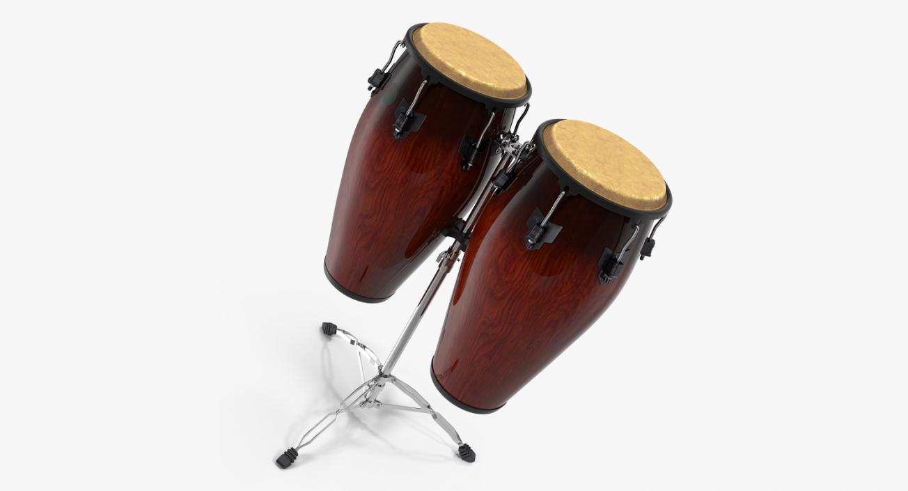 3D model Conga Dark Wood