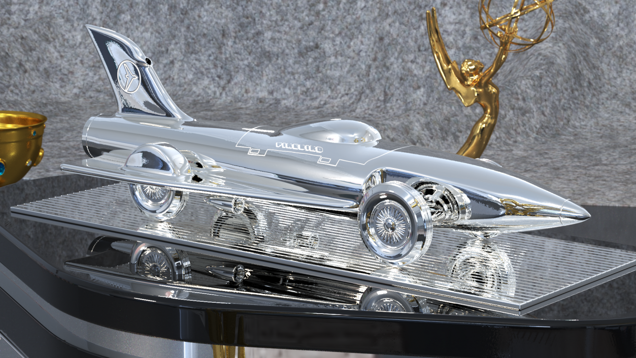 3D model Harley J Earl Trophy