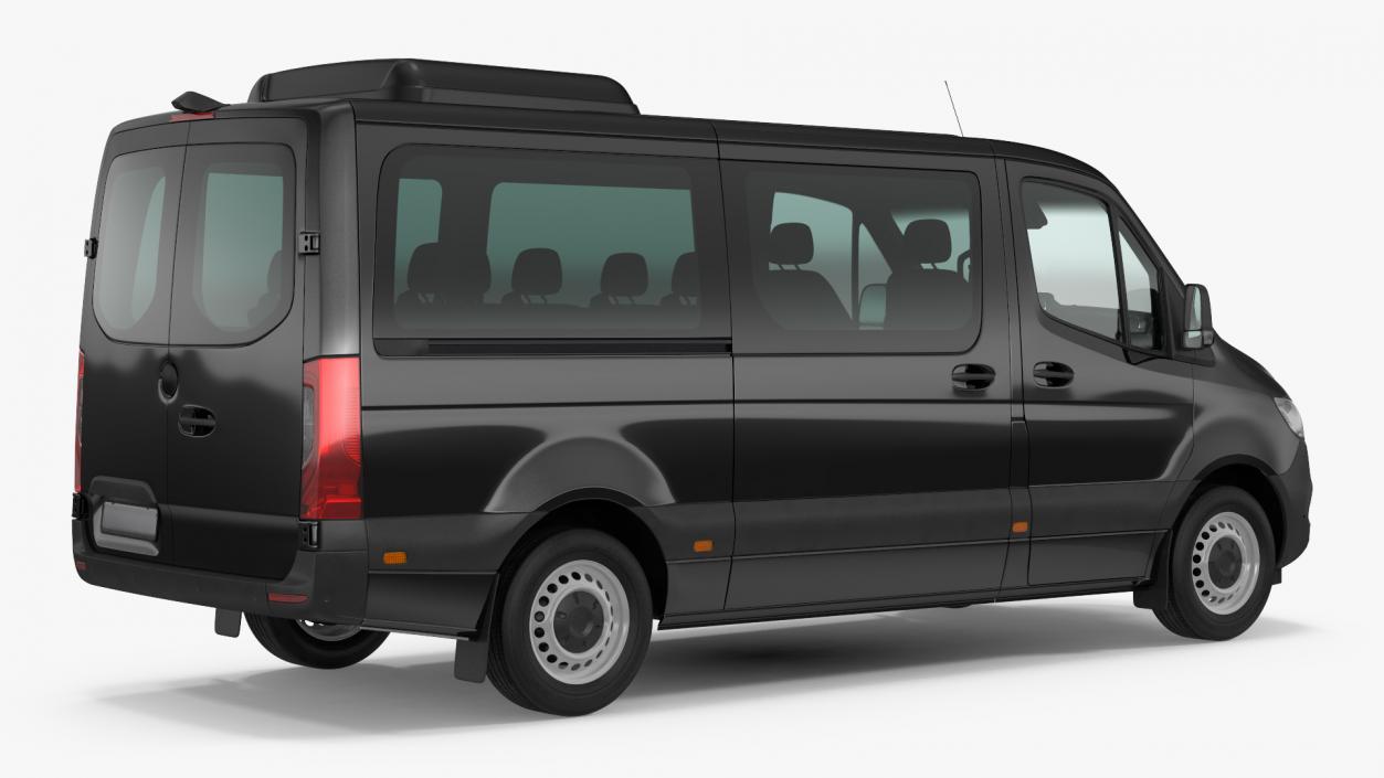 3D model Executive Van Rigged