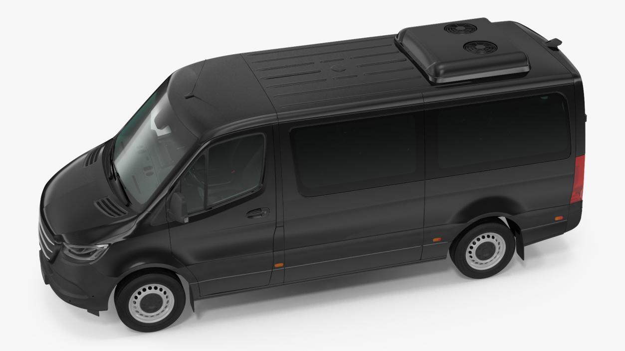 3D model Executive Van Rigged