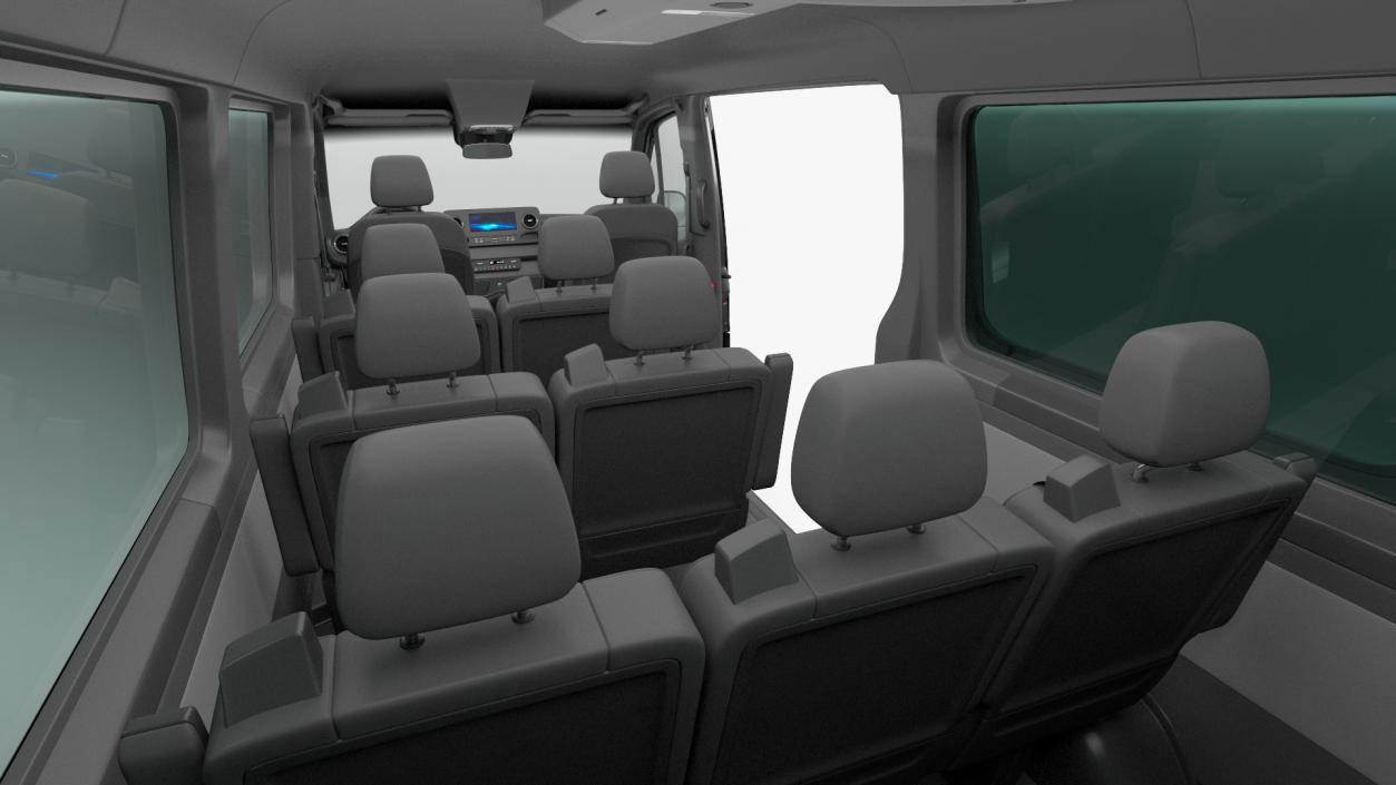 3D model Executive Van Rigged