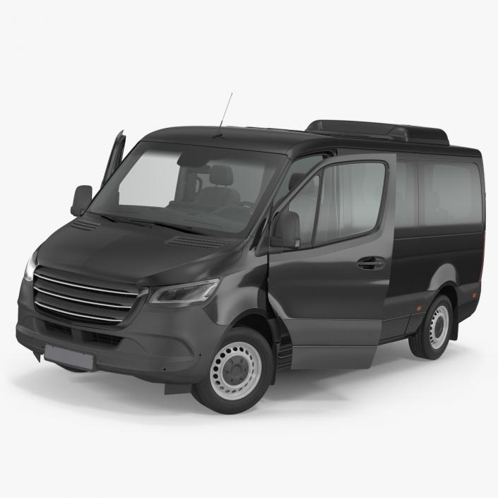 3D model Executive Van Rigged