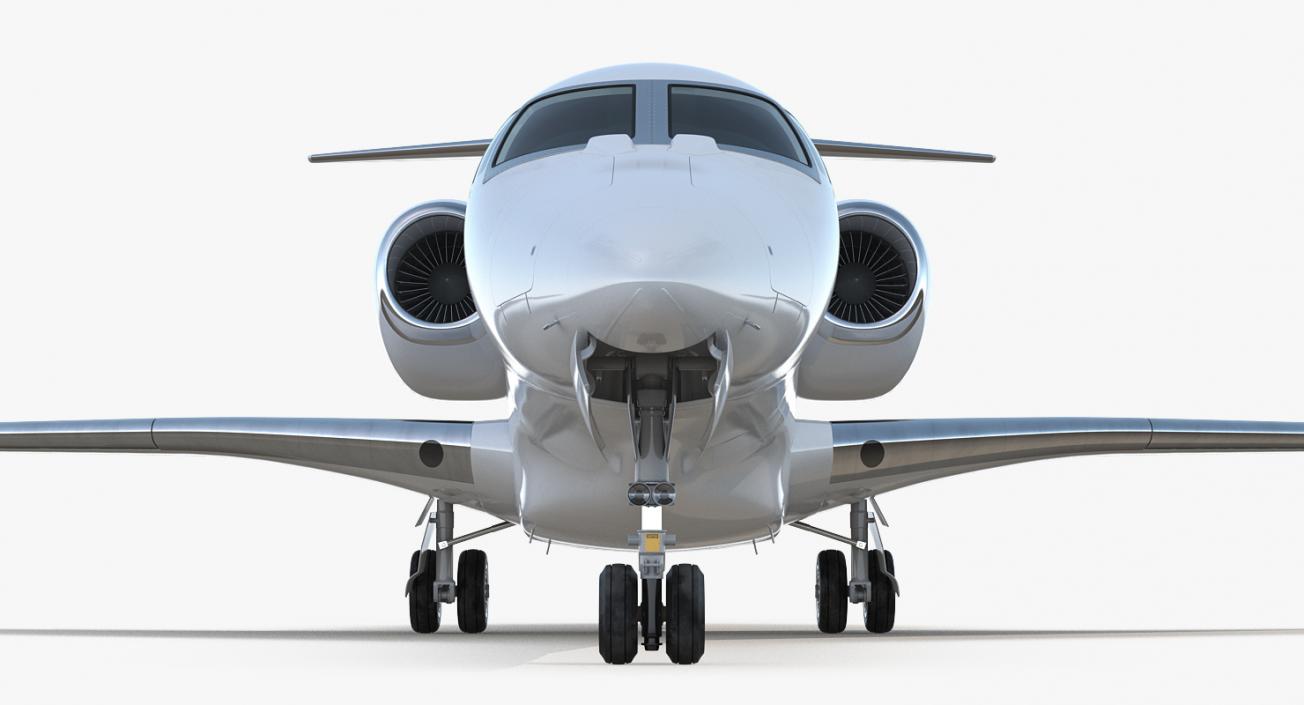 Business Jet Cessna Citation X with Interior 3D model