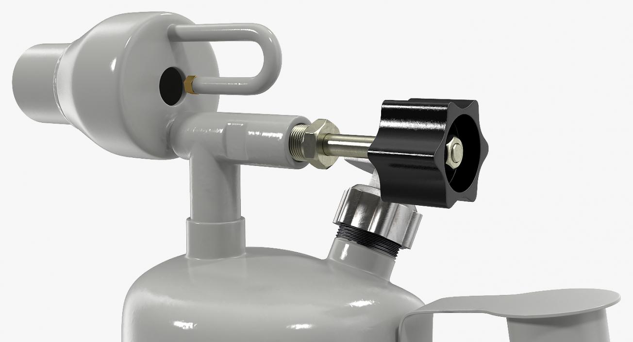 3D Gasoline Blowtorch Lamp model