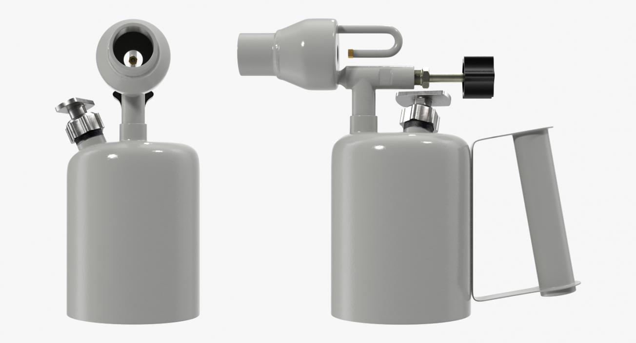 3D Gasoline Blowtorch Lamp model