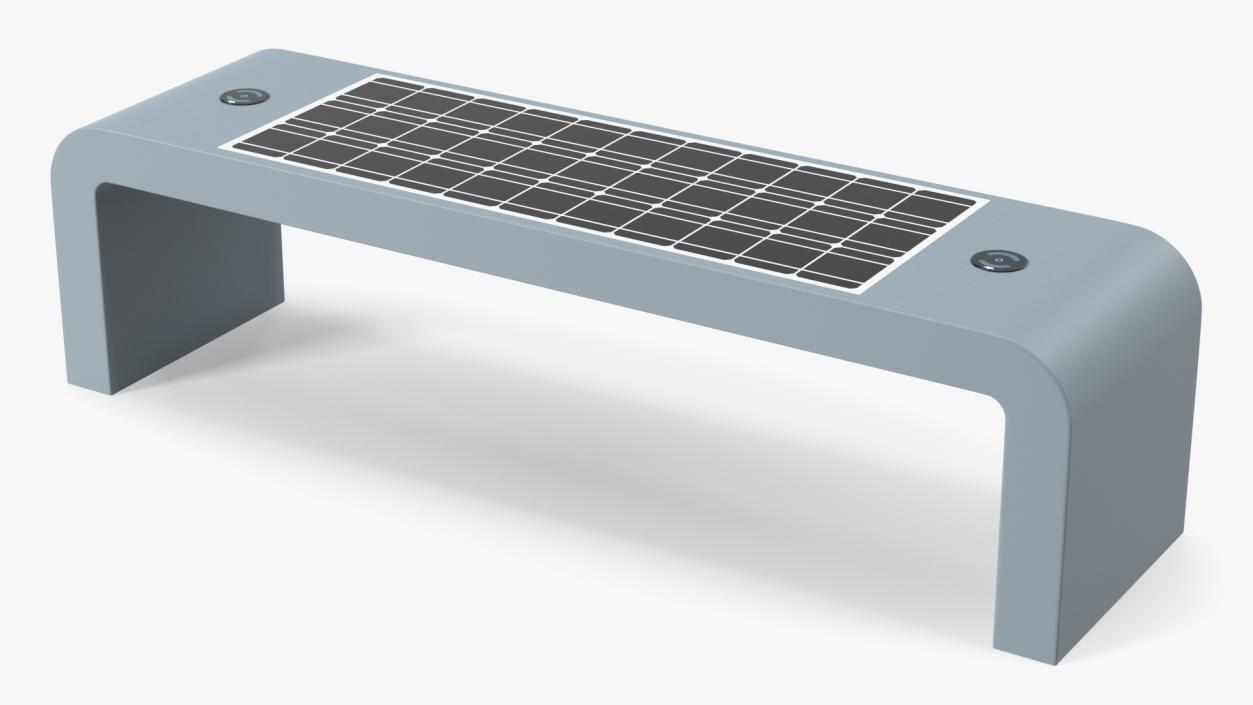 Smart Benches Collection 3D model