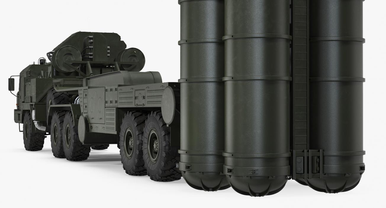 S-400 Triumf Battle Position Collection 3D model