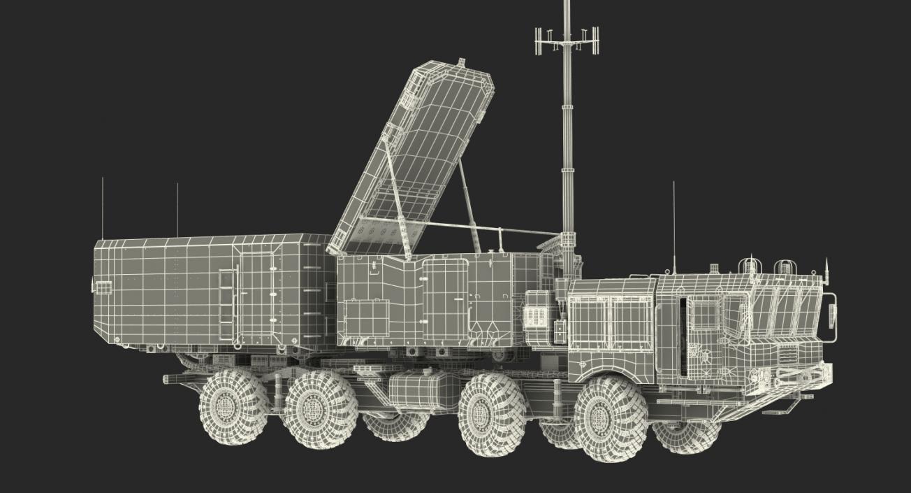 S-400 Triumf Battle Position Collection 3D model