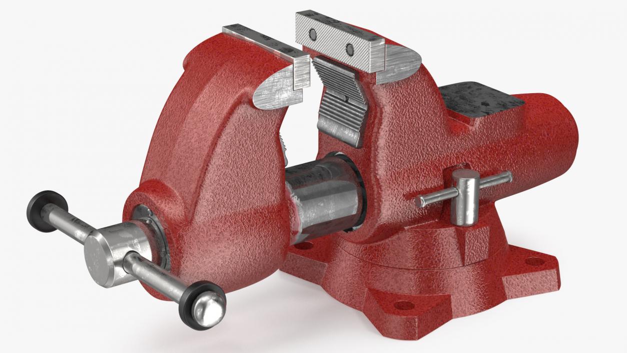 3D Combination Pipe and Bench Vise