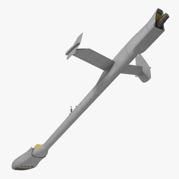 3D model Refueling Boom Extended Rigged