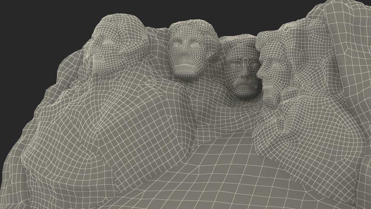 Mount Rushmore National Memorial 3D