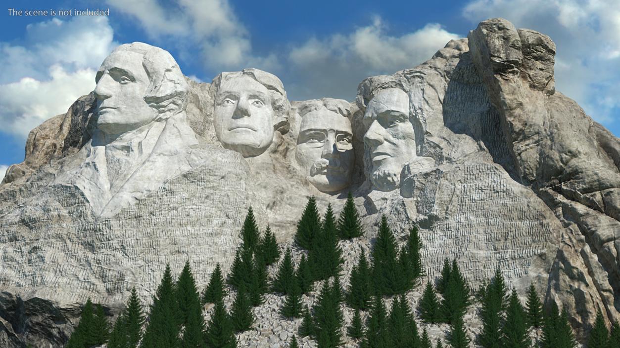 Mount Rushmore National Memorial 3D