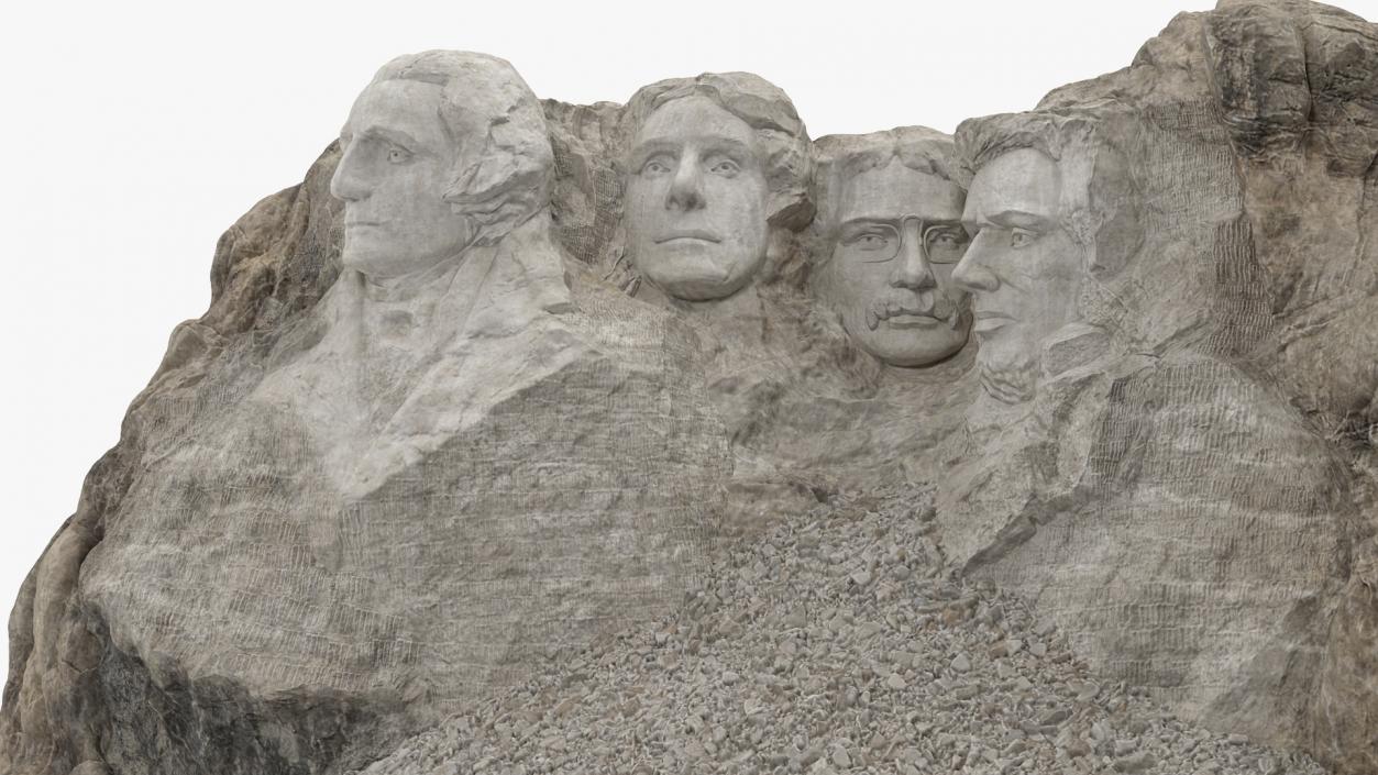 Mount Rushmore National Memorial 3D