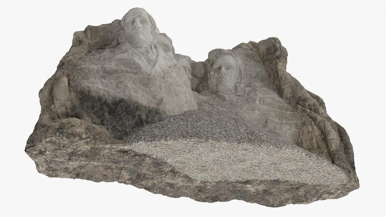 Mount Rushmore National Memorial 3D