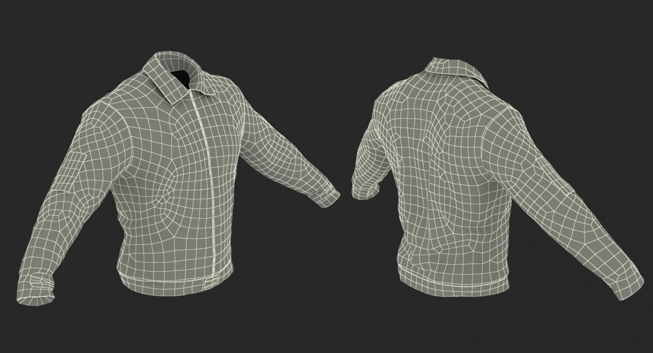 Military Shirt and Camouflage Vest 3D model