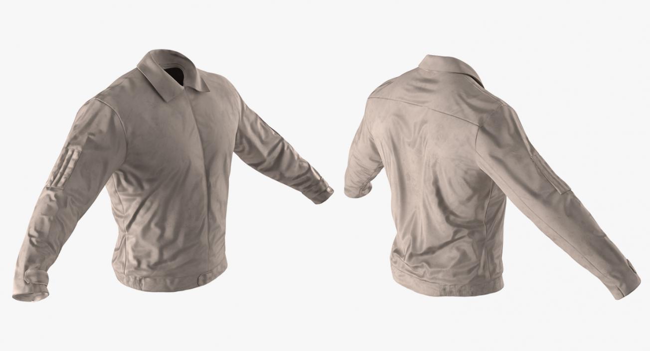 Military Shirt and Camouflage Vest 3D model